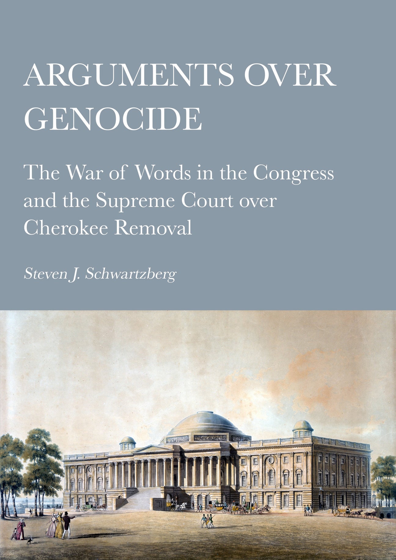 Arguments over genocide book cover